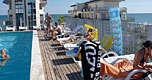 piscina panoramica hotel La fenice